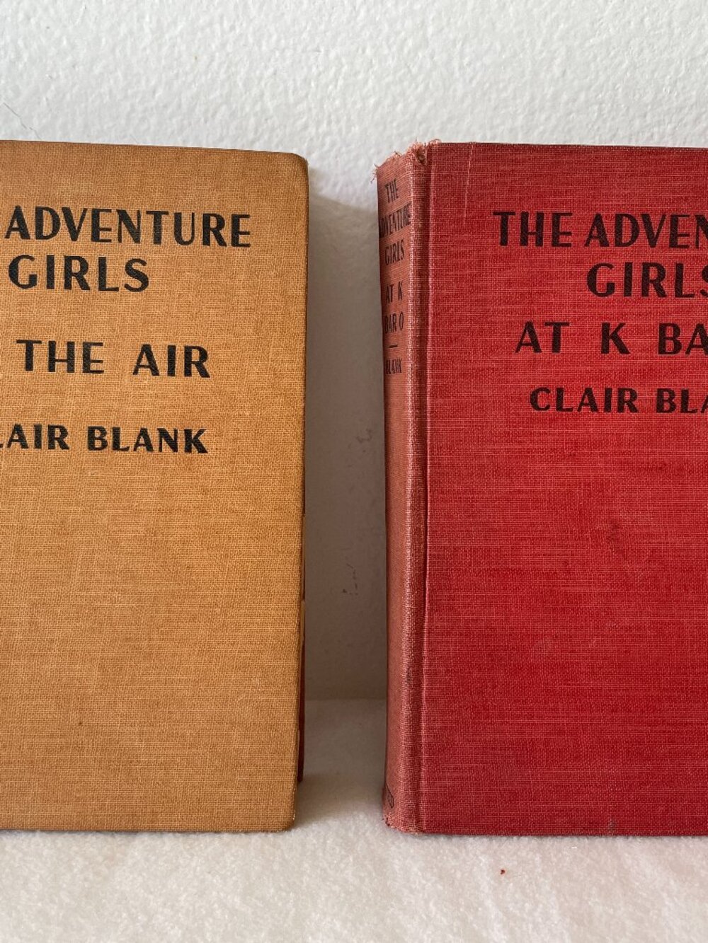 2 VTG HC books from the Adventure Girls series, published 1936